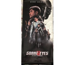 Poster locandina Snake Eyes 33x70 cm ORIGINALE da cinema 2021 di Robert Schwentk