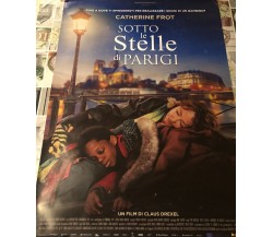 Poster locandina Sotto le stelle di Parigi 100x70 cm ORIGINALE da cinema 2020 d
