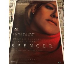 Poster locandina Spencer 100x70 cm ORIGINALE da cinema 2021 di Steven Knight, 01