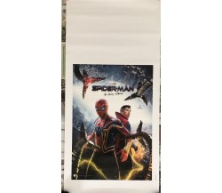 Poster locandina Spider-Man No Way Home 33x70 cm ORIGINALE da cinema 2021 di Jon