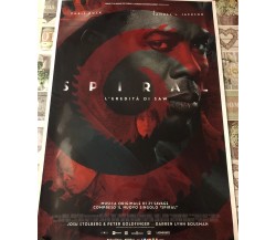 Poster locandina Spiral 100x70 cm ORIGINALE da cinema 2021 di Darren Lynn Bousm