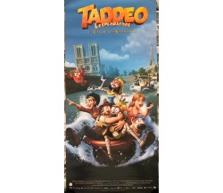 Poster locandina Taddeo l'esploratore e la tavola di smeraldo 33x70 cm ORIGINALE