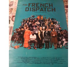 Poster locandina The French Dispatch 100x70 cm ORIGINALE da cinema 2021 di Wes A