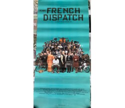 Poster locandina The French Dispatch 33x70 cm ORIGINALE da cinema 2021 di Wes An