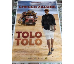 Poster locandina Tolo tolo 100x70 cm ORIGINALE da cinema 2020 di Checco Zalone