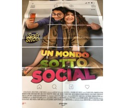 Poster locandina Un mondo sotto social 100x140 cm ORIGINALE da cinema 2022 di I