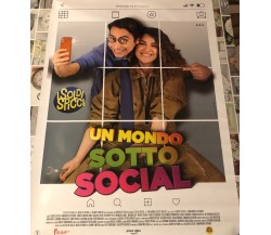 Poster locandina Un mondo sotto social 100x70 cm ORIGINALE da cinema 2022 di I S