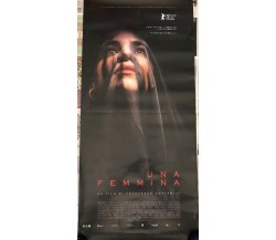 Poster locandina Una femmina 33x70 cm ORIGINALE da cinema 2022 di Francesco Cost