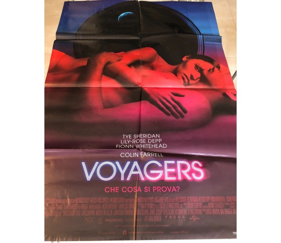 Poster locandina Voyagers 100x140 cm ORIGINALE da cinema 2021 di Neil Burger