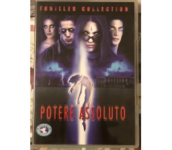 Potere assoluto (2002) DVD di Steve Taylor, 2002, Mondo Home Entertainment