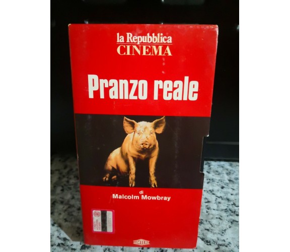 Pranzo reale - vhs - 1984 - La Repubblica cinema -F