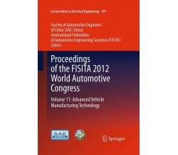 Proceedings Of The Fisita 2012 World Automotive Congress - Springer, 2016