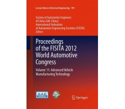 Proceedings Of The Fisita 2012 World Automotive Congress - Springer, 2016