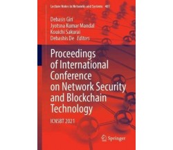 Proceedings of International Conference on Network Security and Blockchain 