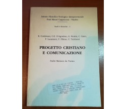 Progetto cristiano e comunicazione - Padre Mariano - Viterbo - 1995  - M