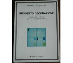 Progetto decorazione - Rosario Genovese - Liguori,1999 - A