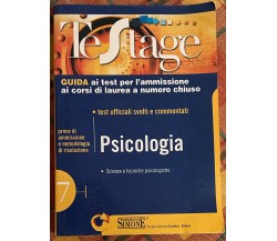Psicologia. Test ufficiali svolti e commentati di AA.VV., 2003, Edizioni Giuridi