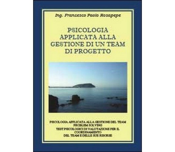 Psicologia applicata alla gestione di un team di progetto - Rosapepe,  2013,  