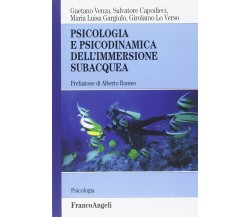 Psicologia e psicodinamica dell'immersione subacquea - Franco Angeli, 2016
