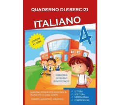 Quaderno Esercizi Italiano. Per la Scuola elementare (Vol. 4) di Paola Giorgia M