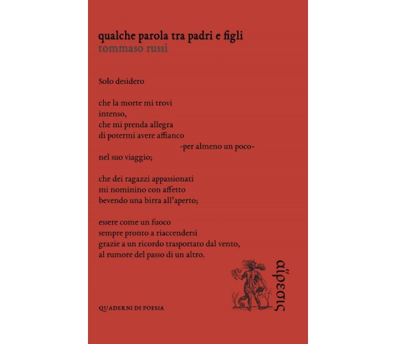 Qualche parola tra padri e figli di Tommaso Russi,  2019,  Eretica Edizioni