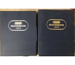Quattroruote annata 1965 n. 109-120 RILEGATI di Aa.vv.,  1965,  Quattroruote