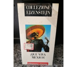 Que Viva Mexico - vhs - 1925 - L' Espresso cinema -F