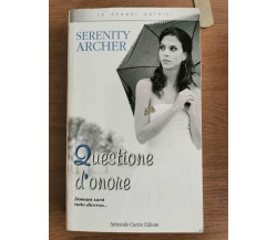 Questione d'onore - S. Archer - Curcio editore - 2008 - AR