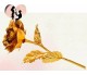 ROSA 24K GOLD placcato Oro San Valentino Fiore Idea Regalo Per Lei