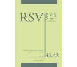 RSV n. 41-42 di Aa.vv., 2016, Tabula Fati