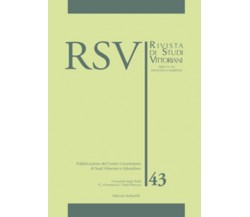 RSV n. 43 di Aa.vv., 2017, Tabula Fati