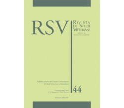 RSV n. 44 di Aa.vv., 2017, Tabula Fati