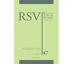 RSV n. 47 di Aa.vv., 2019, Tabula Fati