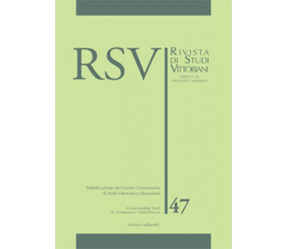 RSV n. 47 di Aa.vv., 2019, Tabula Fati