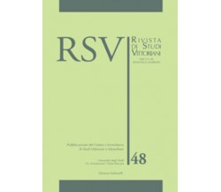 RSV n. 48 di Aa.vv., 2019, Tabula Fati