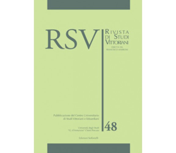 RSV n. 48 di Aa.vv., 2019, Tabula Fati