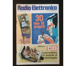 Radio Elettronica Settembre 1972	- Autori Vari,  Marcucci - P