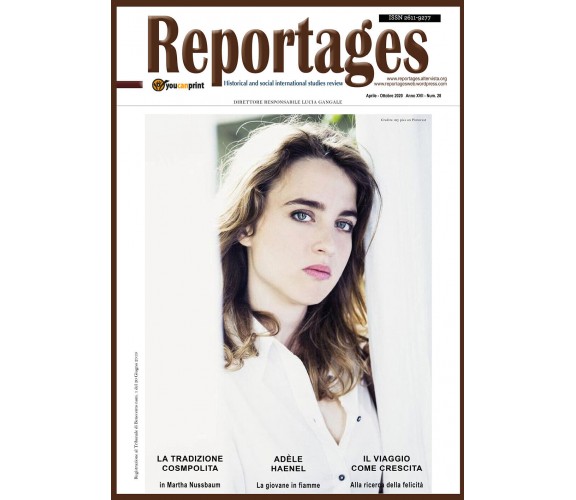 Reportages. Storia e società (2020) di L. Gangale,  2020,  Youcanprint