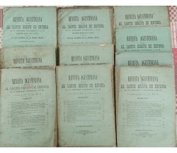 Revista Augustana al Santo Obispo de Hipona (1881-1884, 10 volumi) - ER