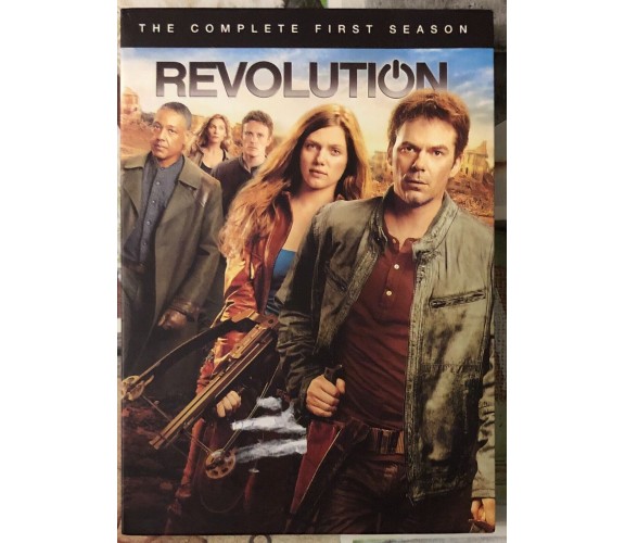 Revolution Season 1 COMPLETE DVD ENGLISH di Eric Kripke, 2012, Warner Bros