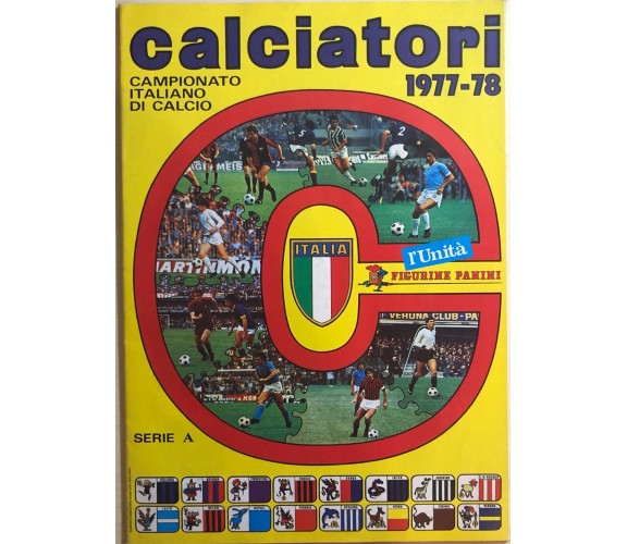 Ristampa album Calciatori Panini Serie A 1977-78