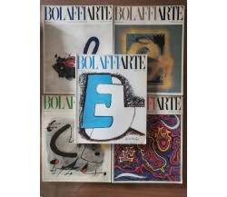 Rivista Bolaffi arte 10 volumi - Bolaffi & Mondadori editori - 1973 - AR