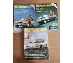 Rivista Quattroruote annata 1988 3 volumi - Editoriale Domus - 1988 - AR