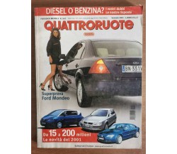 Rivista Quattroruote n.543 annata 2001 - Editoriale Domus - 2001 - AR