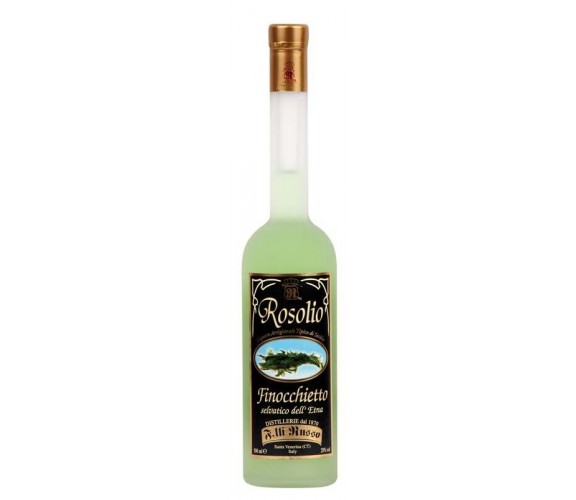 Rosolio di Finocchietto Selvatico dell’Etna liquore Russo Siciliano/500 ml