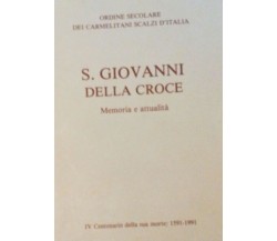   S.Giovanni della croce - Aa.vv. - 1990 - Suore Rosminiane - lo