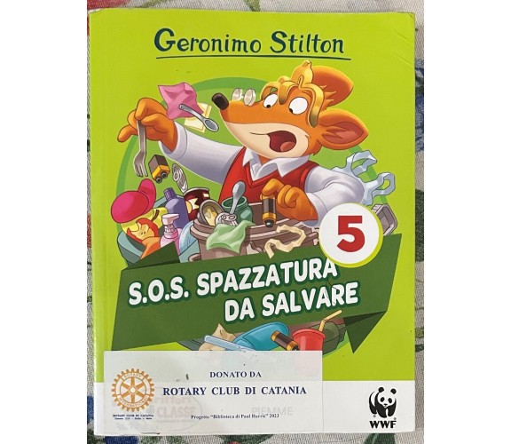 S.O.S. spazzatura da salvare di Geronimo Stilton, 2019, Piemme