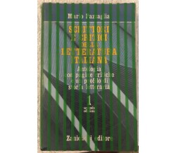 Scrittori e critici della letteratura italiana antologia con pagine critiche e u