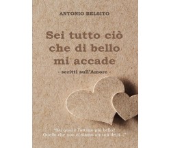 Sei tutto ciò che di bello mi accade	 di Antonio Belsito,  2017,  Youcanprint