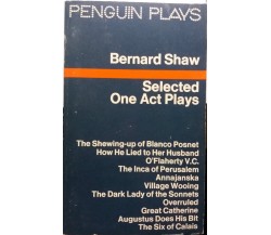 Selected One Act Plays - Bernard Shaw - Penguin Books - 1972 - G